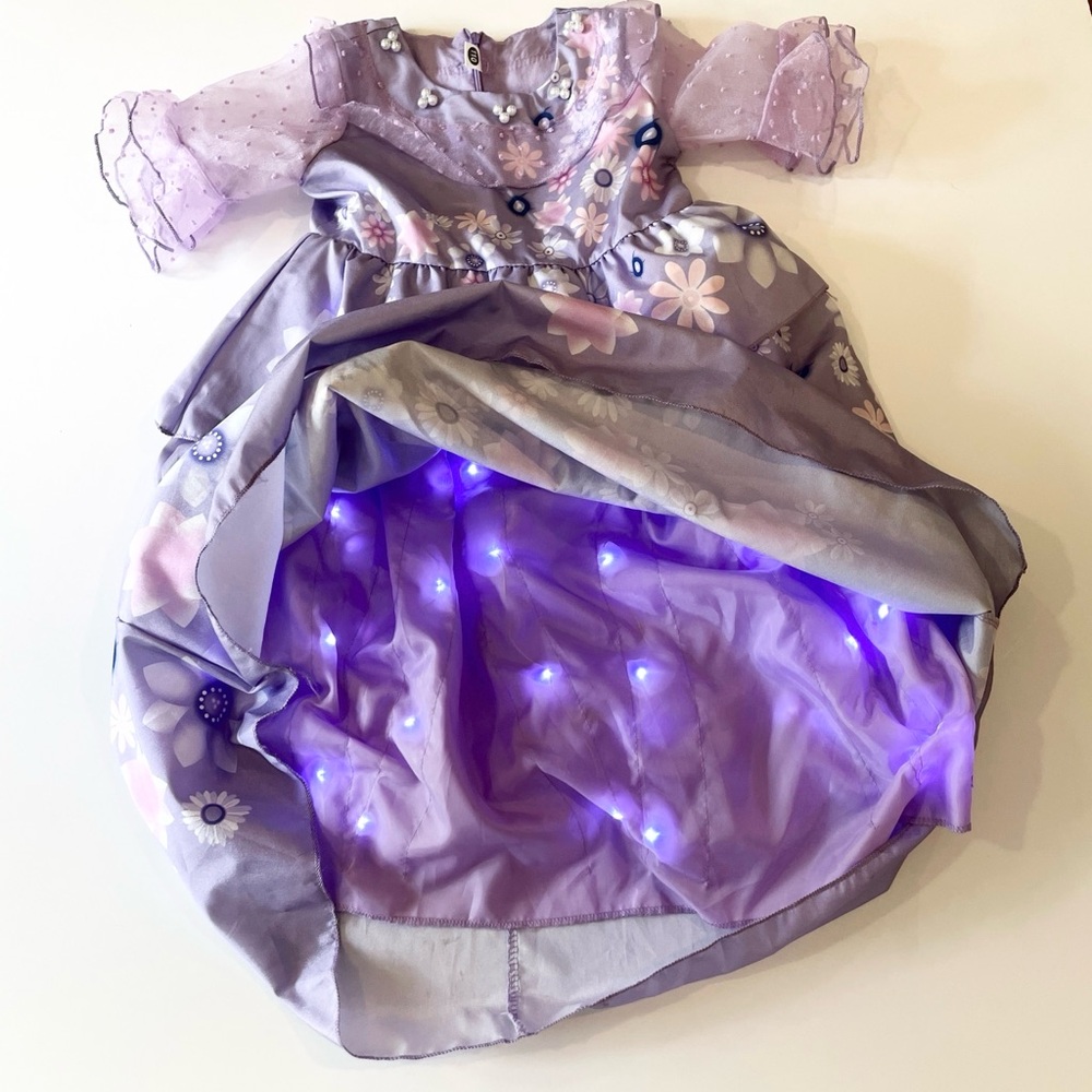 Encanto Isabela Madrigal Light-Up Princess Dress - Picture 3 of 14